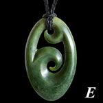 Large Jade Koru by Andrew Ralph (2 Colour Styles)