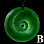 Large Jade Koru