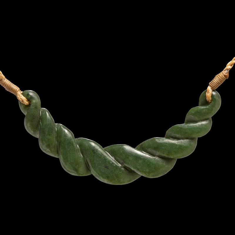 Huge Jade Twist With Wakahuia Box