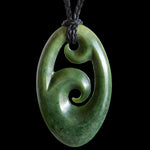 Large Jade Koru by Andrew Ralph (2 Colour Styles)