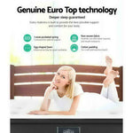 King Size 7 Zone Euro Top Mattress - Pay 50% Deposit & we deliver