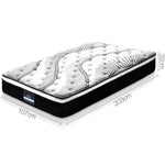 King Single Euro Spring Foam Mattress - Pay 50% deposit & we deliver