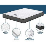 Double Thick Tight Top Foam Mattress - Pay 50% deposit & we deliver