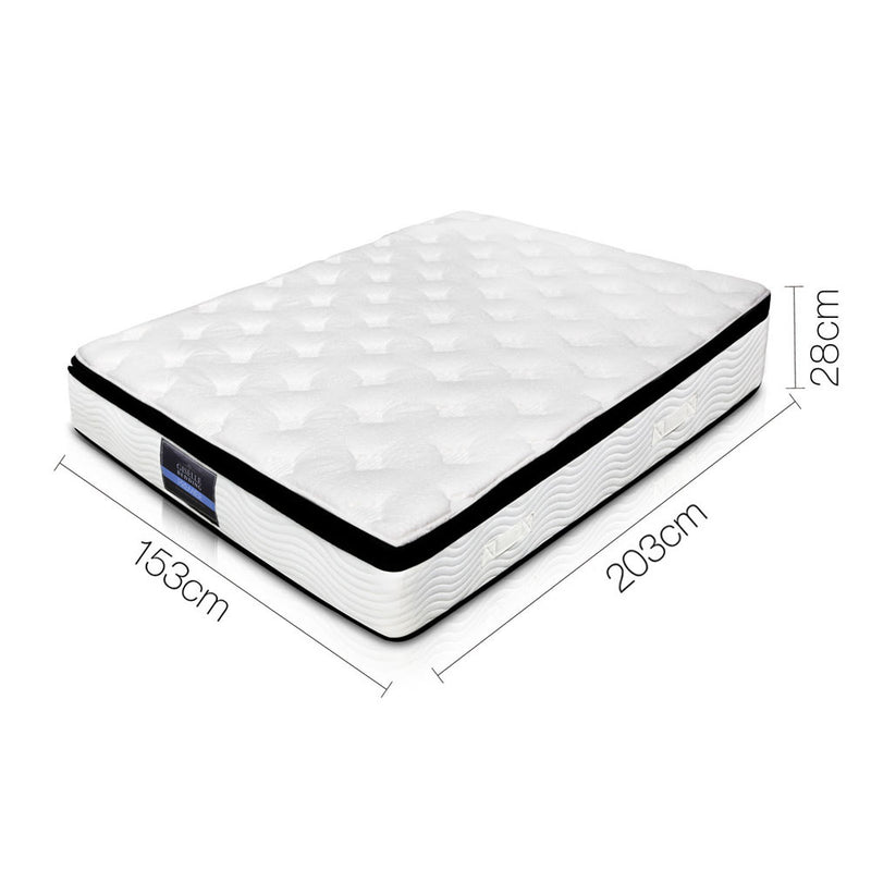 Queen Size 28cm Thick Foam Mattress - Pay 50% deposit & we deliver