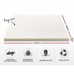 King Size Memory Foam Mattress Topper