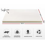 Single Size Memory Foam Mattress Topper