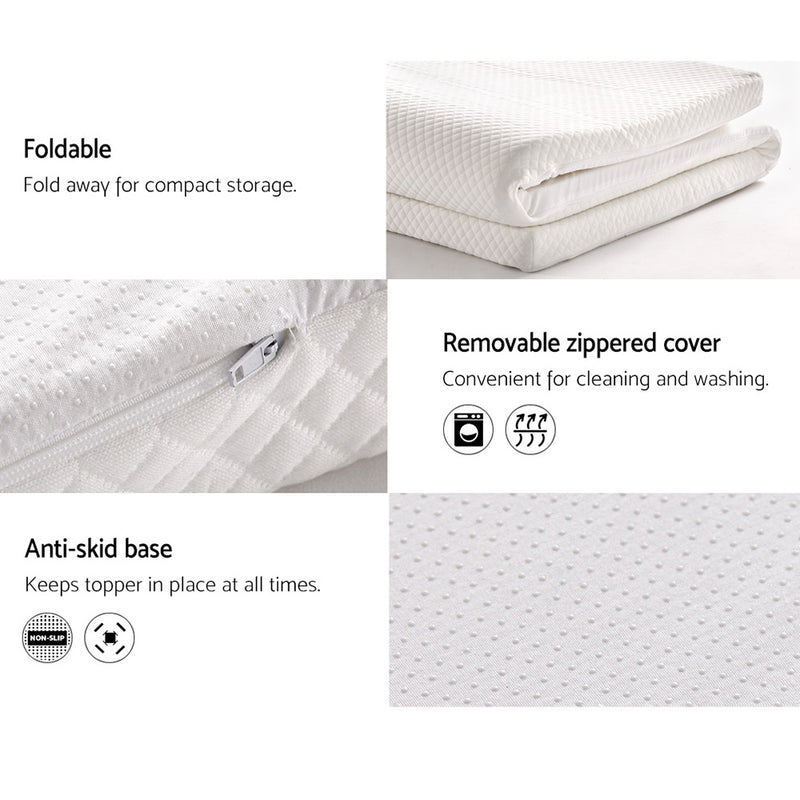 Single Memory Foam Mattress Topper - Pay 50% deposit & we deliver