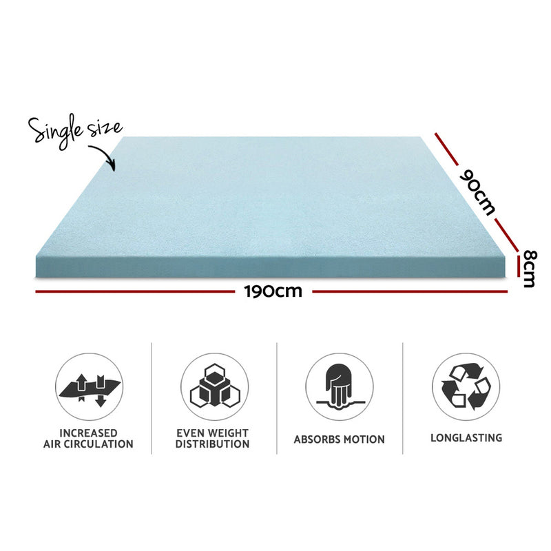 Memory Foam Mattress Topper - Pay 50% deposit & we deliver