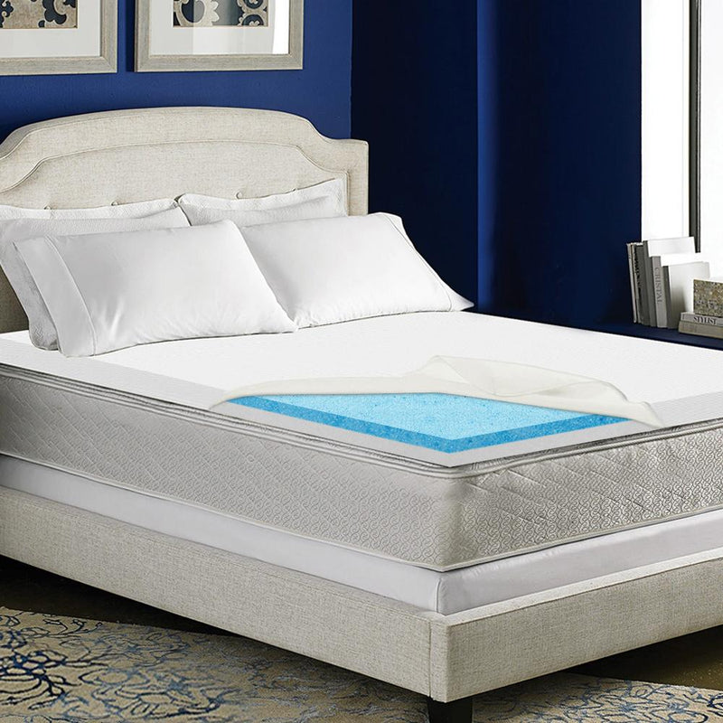 Giselle Bedding Queen Size Dual Layer Cool Gel Memory Foam