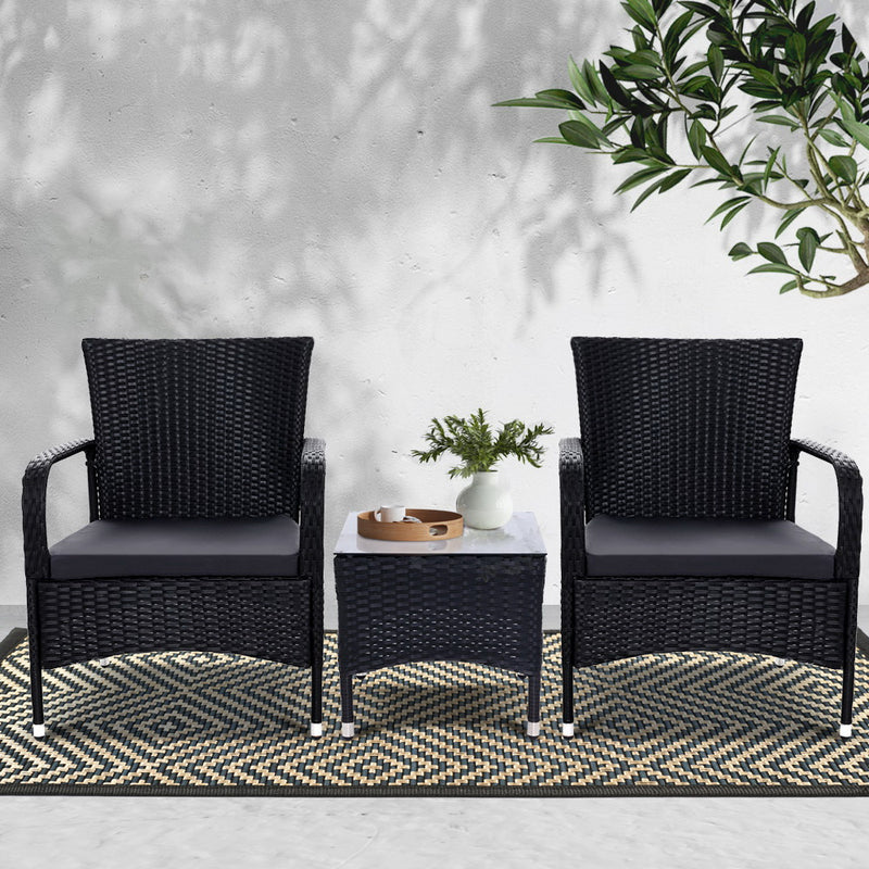 Patio Set Wicker Rattan Conversation Set - Pay 50% deposit & we deliver