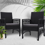 Dining Chairs Rattan Garden Patio - Pay 50% deposit & we deliver