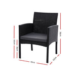 Bistro Chairs Patio Dining Chair/cushion - Pay 50% deposit & we deliver