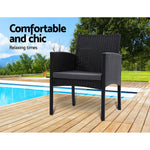 Bistro Chairs Patio Dining Chair/cushion - Pay 50% deposit & we deliver