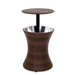 Cooler Ice Bucket Rattan Bar Coffee Table -Pay 50% deposit & we deliver