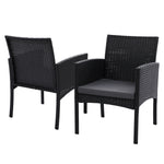 Wicker Chairs Bar Table Cooler Set - Pay 50% deposit & we deliver