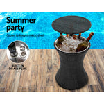 Wicker Chairs Bar Table Cooler Set - Pay 50% deposit & we deliver