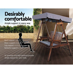 Wooden Garden Bench Canopy 2 Seater - Pay 50% deposit & we deliver