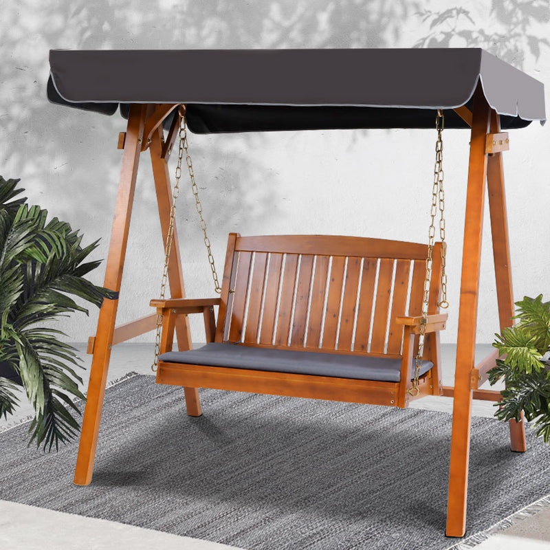 Swing Chair Bench Canopy 2 Seater - Pay 50% deposit & we deliver