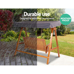 Swing Chair Bench Canopy 3 Seater - Pay 50% deposit & we deliver