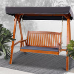 Swing Chair Bench Canopy 3 Seater - Pay 50% deposit & we deliver