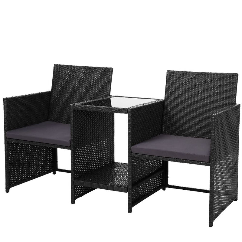 Gardeon Setting Wicker Birstro Set - Pay 50% deposit & we deliver