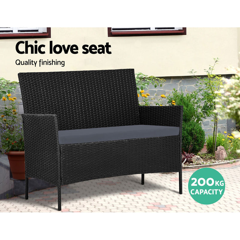 Outdoor Lounge Wicker Sofa Patio - Pay 50% deposit & we deliver