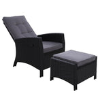 Recliner Chair Wicker Sofa Day Bed - Pay 50% deposit & we deliver