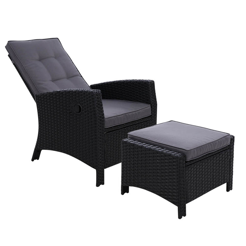 Recliner Chair Wicker Sofa Day Bed - Pay 50% deposit & we deliver