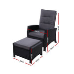 2PC Sun Recliner lounge - Pay 50% deposit & we deliver