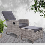 Recliner Chair Wicker Sofa Day Bed - Pay 50% deposit & we deliver