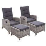 2PC Sun lounge Recliner Chair - Pay 50% deposit and we deliver