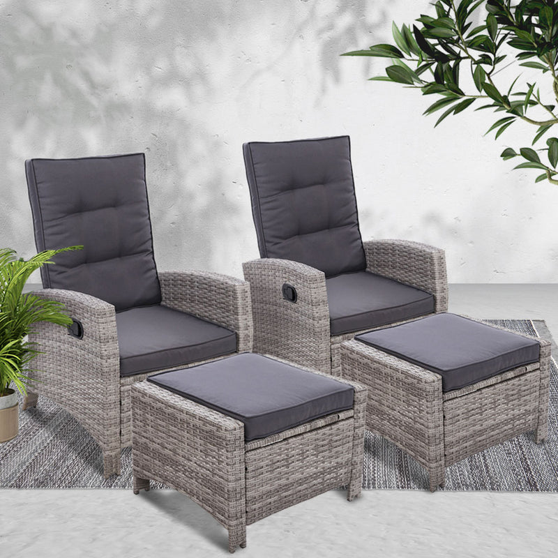 2PC Sun lounge Recliner Chair - Pay 50% deposit and we deliver