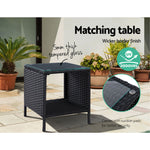 Gardeon Outdoor Recliner Chairs Table - Pay 50% deposit & we deliver