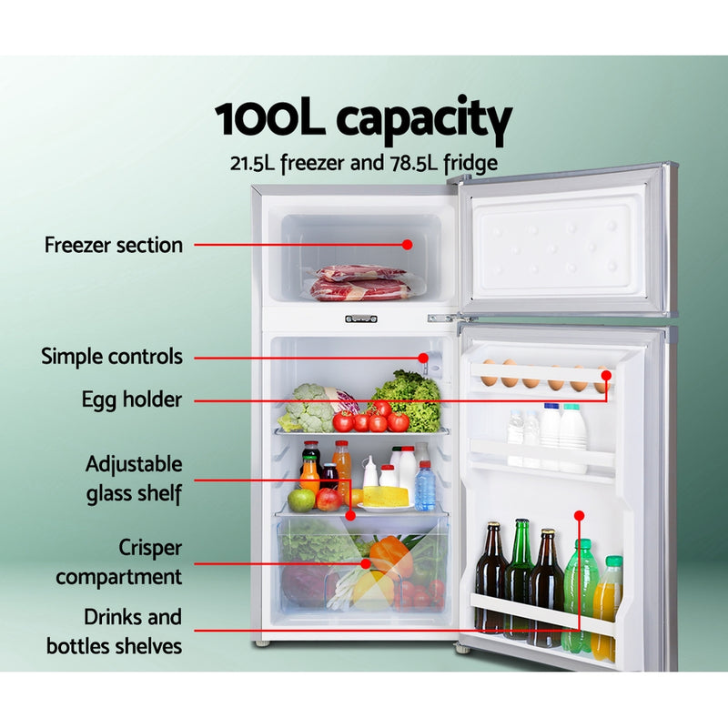 Glacio 100L Portable Bar Fridge Freezer - Pay 50% deposit and we deliver