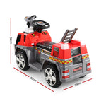 Rigo Kids Ride On Fire Truck Motorbike Motorcycle Car Red Grey