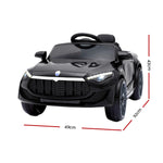 Rigo Maserati Kids Ride On Car - Black