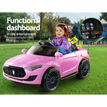 Rigo Maserati Kids Ride On Car -  Pink