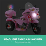 Rigo Kids Ride On Motorbike Motorcycle Car Pink