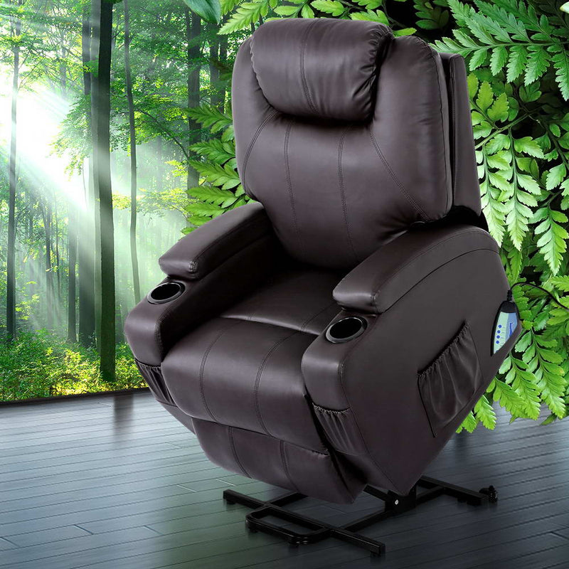 Electric Recliner Lift Chair Massage - Pay 50% deposit & we deliver