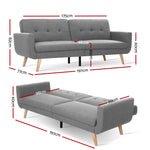 Sofa Lounge Set Couch Futon 3 Seater - Pay 50% deposit & we deliver