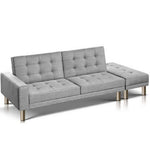 Sofa Bed Lounge Set 3 Seater Ottoman - Pay 50% deposit & we deliver