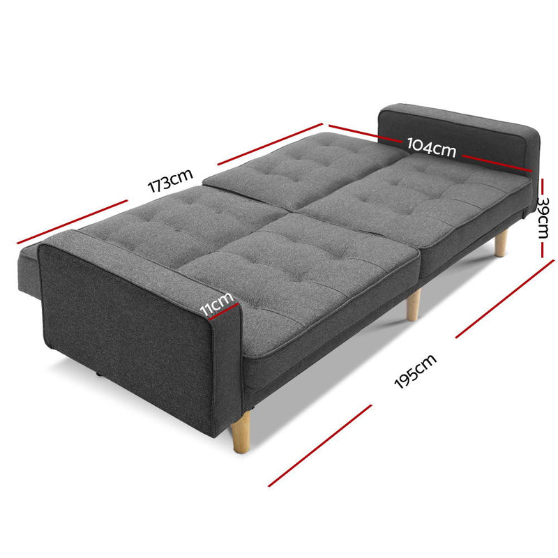 3 Seater Sofa Bed Recliner Lounge - Pay 50% deposit & we deliver