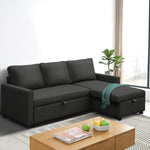 3 Seater Sofa Bed Storage lounge - Pay 50% deposit & we deliver