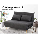 Sofa Bed Lounge Adjustable Seater - Pay 50% deposit & we deliver