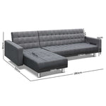 Modular Fabric Sofa Bed - Pay 50% deposit & we deliver