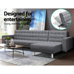 Modular Fabric Sofa Bed - Pay 50% deposit & we deliver