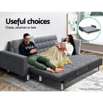 Modular Fabric Sofa Bed - Pay 50% deposit & we deliver