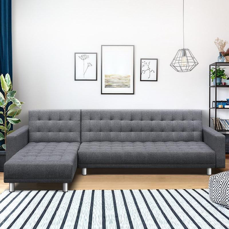 Modular Fabric Sofa Bed - Pay 50% deposit & we deliver