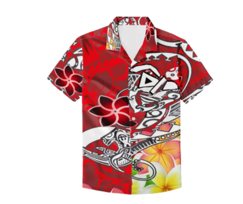 Unique design for Men's Aloha shirt