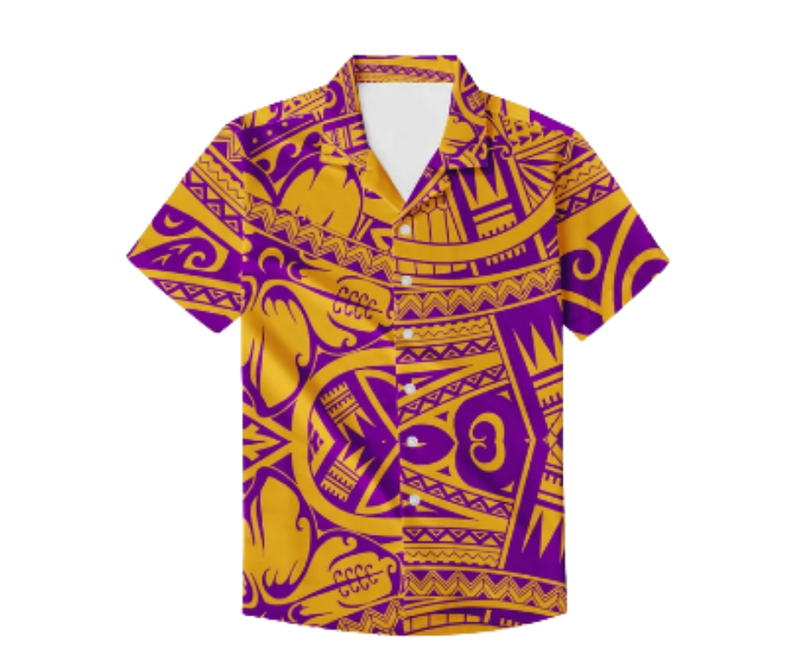 Unique design for Men's Aloha shirt